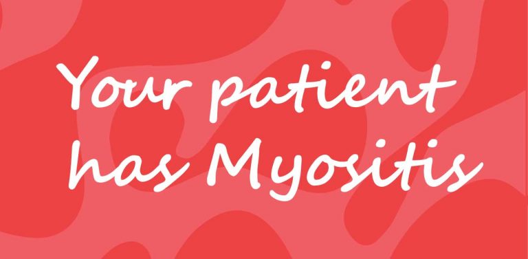 Your patient has Myositis